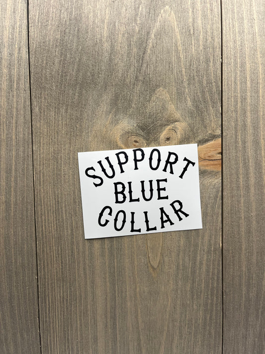 Support blue collar - black